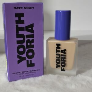 Youth Foria Date Night Skin Tint Serum Foundation Full Size Light Medium
